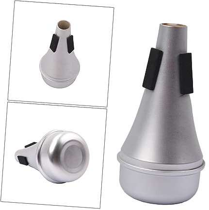 ibasenice Professioneller Trompeten Dämpfer Für Jazz Und Klassik-übungen Silberner Cup Mute Für Ruhiges Spielen Ohne Störungen