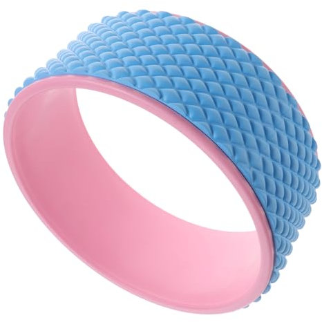 Mipcase Yoga Rad Für Rücken Dehnung Großes Yoga Wheel Zur Verbesserung Der Flexibilität Unterstützung Beim Öffnen Der Brust Und Hüfte Leicht Und Tragbar
