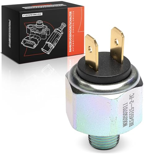 Frankberg Interruttore luci di stop Compatibile con Passa.t 32 33 33B Passa.t 32B Golf I 17 155 Polo 80 86C 86 500 101 110 111 Replace# 113945515H,193595294