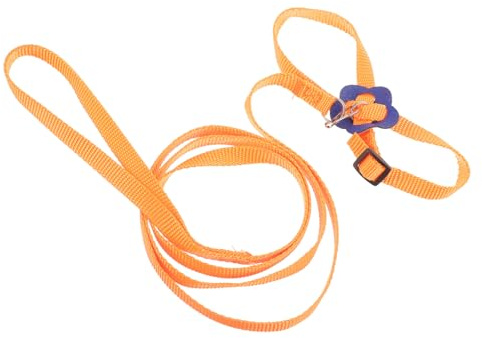 Hemobllo Cuerda de Tracción para Reptiles Arnés para Reptiles, Cuerda Ligera de Nylon para Entrenamiento y Aire Libre de Mascotas Pequeñas