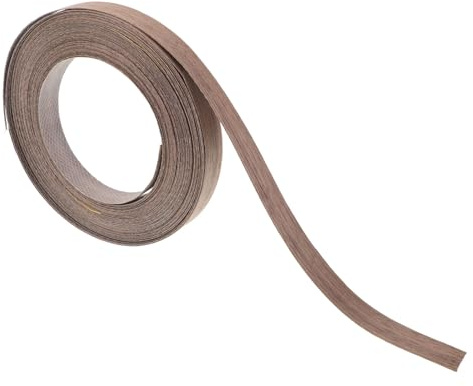 PENIKOKO Cinta de Reparación Madera Nogal de Tira Decorativa con Textura Auténtica para Bordes de Muebles y Armarios Fácil Aplicación DIY para Protección y Embellecimiento de Esquinas