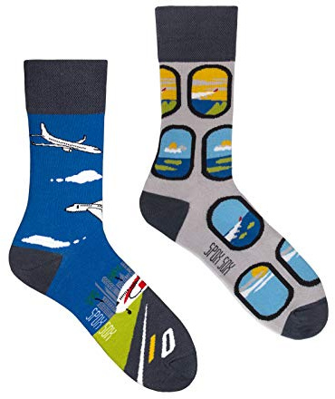 Spox Sox Casual Unisex - mehrfarbige, bunte Socken für Individualisten