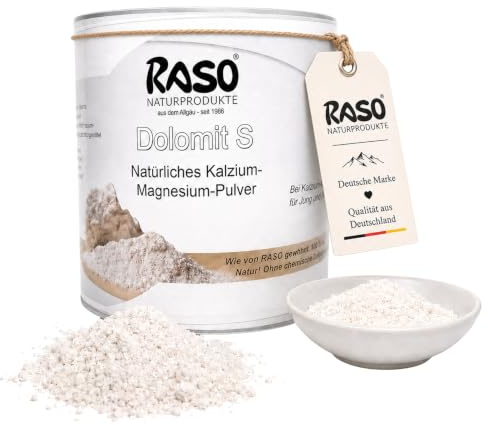 Magnesium - Kalzium DOLOMIT 500g Magnesium natürlich + Kalzium Natürlich - Urgestein Dolomit aus der Natur ist eines der besten biogenen Kalzium- und Magnesiumquellen