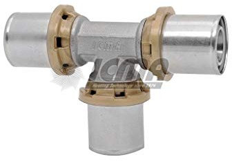 Raccordo A Pressare A T 20 X 20 X 20 Per Multistrato Icma