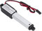 Linearantrieb, 12 V Mini Electric Wasserdichter Linearantrieb mit Endschaltern Montagehalterungen, Maximum Force 64N Micro Linear Actuator für Elektrische Türöffner Fensteröffner(50 mm)