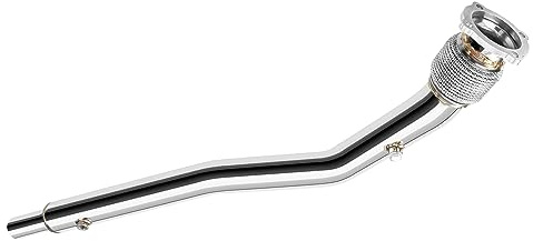 Aluminium bogen Alu-Bogen 45° Ladeluftkühler Turbo Alurohr Rohrbogen Pipe 60cm Lange