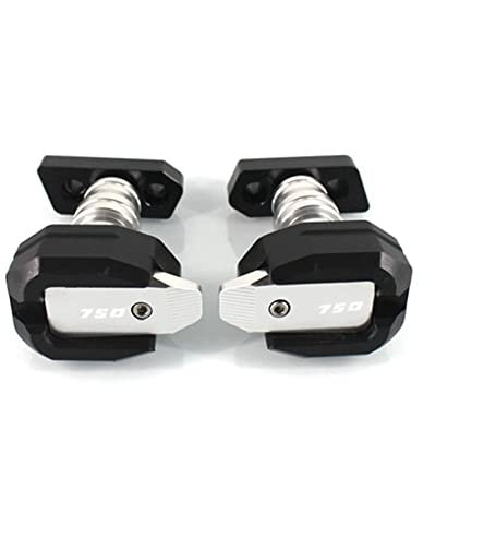 NMBZVE Motorrad-Fallschutzbügel Für Kawasaki Z750 2007 2012 2011 2010 Motorrad Fallschutz Sturzpad Verkleidung Schutz Anti Crash Pad Protector(Silber)