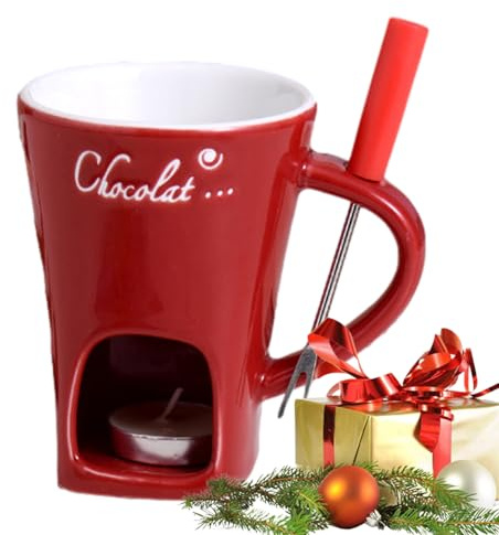 Generico Chokladfondue - 130 ml, keramisk vattenvärmare | Såspersonal