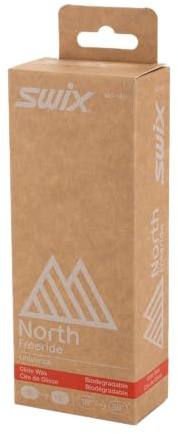 Swix North Speed Brick Universal Range Snowboard & Ski All Conditions Wax, 180g, Red