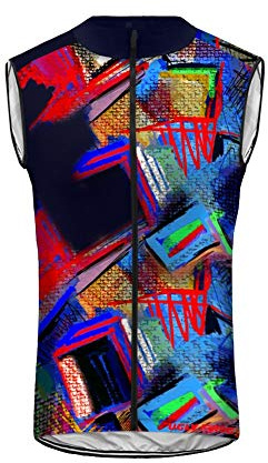 UGLY FROG Herren Radsport Jacken Ärmellos Radtrikot Radfahren Kleidung Fahrradtrikot mit Thermofleecefutterfür Winter