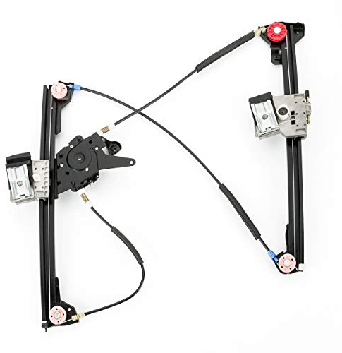 LST Elektrischer Fensterheber ohne Motor vorne links für 2/3 Türer | Kompatibel mit VW Golf 3 III 4 IV 1E7 Cabrio 1993-2002, Fensterführung, Fensterhebermechanismus, Antrieb
