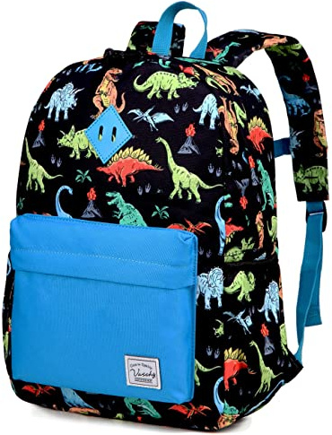 VASCHY Kinderrucksack Jungen Mädchen, Niedlich Wasserdicht Vorschule Kinder Rucksack Kindergarten Kleinkind Rucksack Schulranzen mit Brustgurt