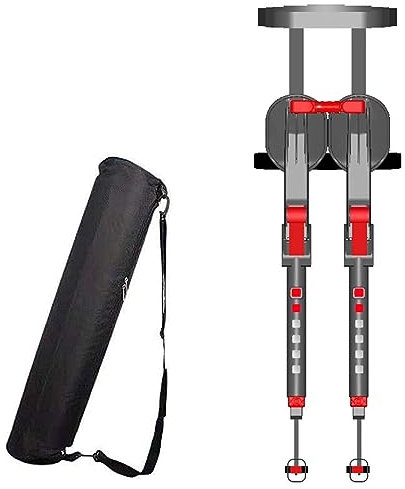 Miuxe Wearable Leg Ergonomie Leichtgewicht Sitz, 3 Gang Einstellbare Höhen Tragbare Faltbare Hocker, Chairless Stuhl Unsichtbaren Stuhl, Tragen Bis Zu 150kg, Überall Camping Für Angeln, U-Bahn