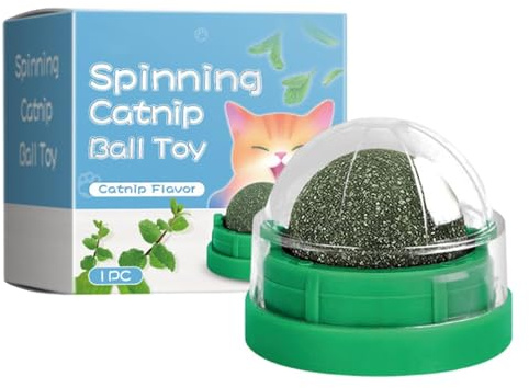 Boules d'herbe à chat pour chat : herbe à chat naturelle, boules d'herbe saine | Accessoire d'alimentation pour chat, stimulant digestif, boules d'herbe fraîche, relaxation et plaisir félin