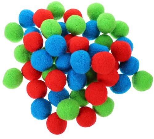 YARNOW 2 Sätze Wasser Wasserspielspielzeug Wasserabsorbierendes Kugelspielzeug Spielzeugbälle Wasserbälle Für Den Strand Kleiner Schwimmball Polypropylen 50 Stück * 2