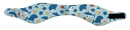 Diadema de natación ajustable, cubierta protectora para las orejas, cómoda diadema de natación para niños y adultos