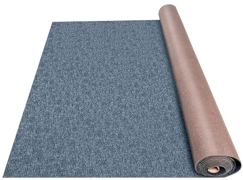 Happybuy 6 ft x 23 ft Grey Marine Carpet for Boats Waterproof - 0.18 Thick Indoor Outdoor Rug Carpet Roll for Home Patio Porch Deck