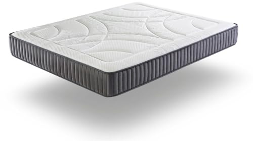 DORMISSIMO Matratze 80 x 180 Hera Spring - H3 - Höhe 20 cm Taschenfedern - viskosche Auf Beiden Seiten