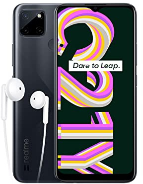 realme C21Y Smartphone Debloqué et Batterie Massive de 5000 mAh, Plein écran Mini-Drop de 6,5 Pouces, Appareil Photo Triple IA de 13MP, Processeur UNISOC T610, Dual Sim, 3+32GB, Cross Black HP02889