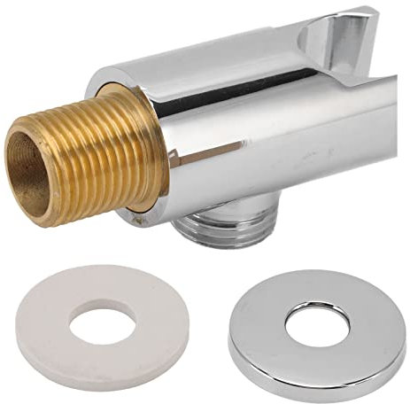 Support de Pommeau de Douche G1/2 Cuivre Réglable à Main Douche Barre Coulissante Pince Baguette Montée Bras de Douche Adaptateur pour Salle de Bain Barre Coulissante
