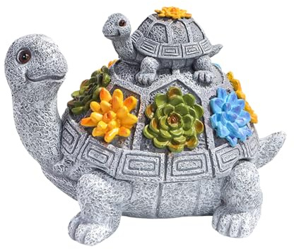 Cendrier en forme de tortue avec couvercle, sans fumée, étanche, avec tortue mignonne pour la maison, le bureau, l'extérieur et l'intérieur