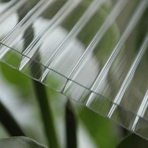 Britshield 4mm Clear Polycarbonate Multiwall Sheets, 700 x 1000 mm Greenhouse & Roofing Panels