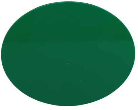 Tapis de Plateau de Disque, Tapis de Plateau Tournant en Acrylique pour Basses Définies Serrées, Sortie Sonore Claire, Remplacement à Faible Bruit pour Tourne-Disque de 12 Pouces