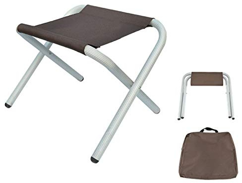 ZGHQHCDRH Campinghocker, Klappstühle for Camping im Freien, Tritthocker aus Aluminium for, Angeln, Picknick, Reisen und Wandern