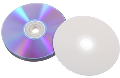 Toddmomy 10stücke Leer-cd-rohlinge Und DVD-r-Medien Wiederbeschreibbare Speichermedien Für Musik Und Daten Kompatible Cd-brennplatten Und DVD-rohlinge Für Archivierung Und Backups