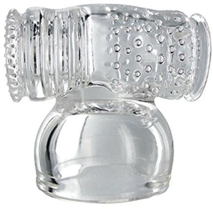 pleasurebox Zauberstab Massagegerät Kolibri Masturbator Tasse Befestigung, transparent