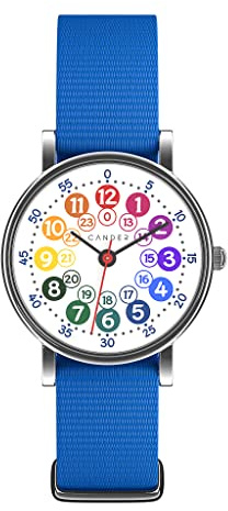 Cander Berlin MNA 1030 J Kinderarmbanduhr Kinderuhr Armbanduhr Jungen Uhr 12-/24-Stunden