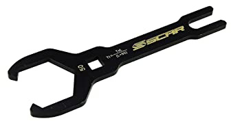 SCAR Clé de bouchon de fourche WHITE POWER WP Compatible avec KTM SX SXF EXC TPI EXCF SX-F 125 200 250 300 350 450 500 07-25 GAS GAS MC MCF EC ECF 21-23 HUSABERG HUSQVARN TC FC TE TX FE 17-25