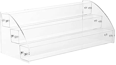 Alnicov Porta Smalto per Unghie per Occhiali da Sole, Acrilico Trasparente A 3 Livelli Espositore per Espositore Smalto per Occhiali da Sole per Cosmetici e Organizzatore Portaocchiali da Sole