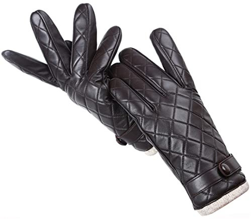 Mode Herren Lederhandschuhe Handschuhe Leder Herren Handschuhe Keep Warm Handschuhe Männer Winter