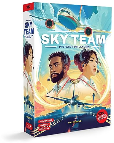 Scorpion Masqué Sky Team | Voted Game of The Year 2024 | Best 2 Player Game | Work Together to Land The Plane | Ages 14+ | 20 Minutes