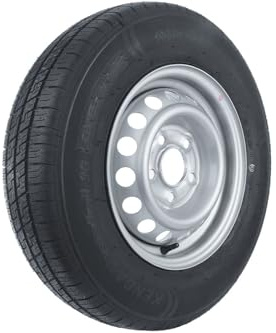 Stahlrad KENDA 165/80 R13C 96/94N verstärkt 5x112 ET30 – 13 Zoll Komplettrad für Anhänger mit Stahlfelge 4,5Jx13 H2 und 710 kg Tragfähigkeit für schwere Lasten und Transport