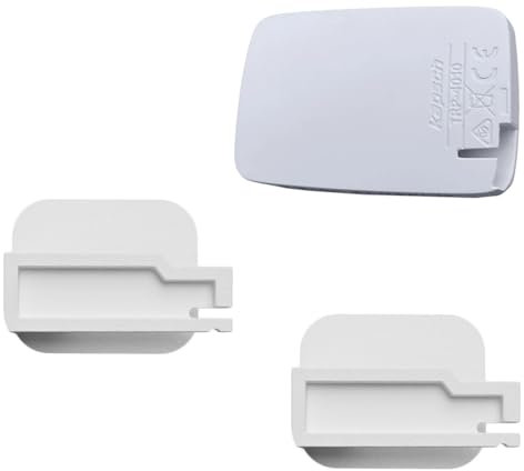 (Verificar COMPATIBILIDAD) 2 Soportes para Distintivo de Telepeaje de Autopista Kapsch TRP-4010 para Parabrisas, con Adhesivo, Formato Kapsch TRP-4010 - Coche y Moto