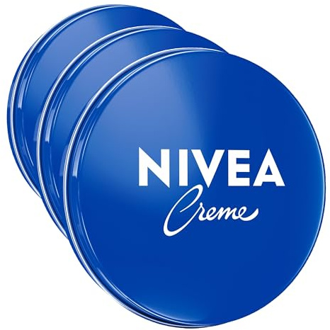 NIVEA Crème de soin universel, crème hydratante classique pour tous les types de peau, soin riche avec eucérite apparentée à la peau (30 ml) (Lot de 3)