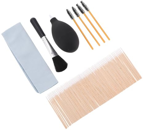 DIYEAH Nettoyeur Écouteurs sans Fil Kit Outils De Nettoyage Électronique avec Chiffon Essuyage Et Brosse pour Écouteurs Portable
