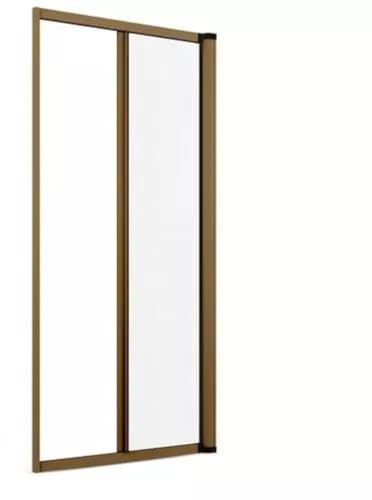 Zanzariera laterale, Kit riducibile su misura. Zanzariera per porta finestra (BRONZO, L:140 X H:250)