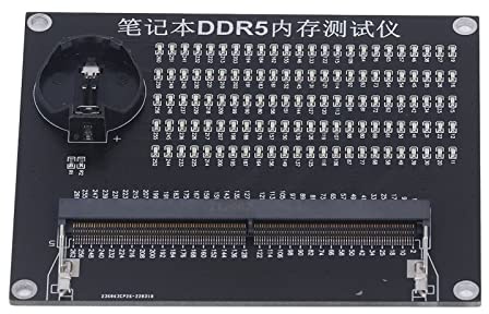 LIYJTK Laptop -Speichertestkarte LED LED Leg LAUT COMPTORMUTION MUTHERBOARD SCHALTE ARPREPTIONSKAUFE FÜR DEN Mainboard -Test und Reparatur (DR5)