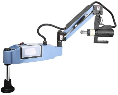 M3-M20 Industriale Universale Testa Braccio Oscillante CNC Servo Auto Elettrica Maschiatura Filettatrice Metallo Lavorazione Flessibile