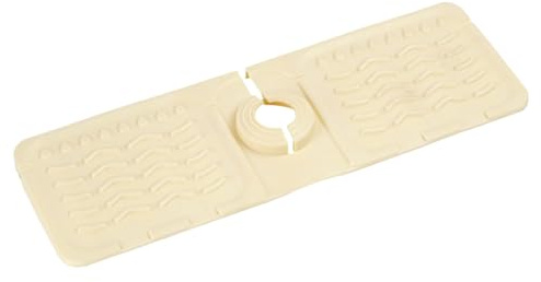 Faucet Mat - Sink Splash Guard | Silicone Faucet Handle Drip Catcher Tray Mat, Sink Protector Ḿat, Śink Water Splash Guard, Šink Tap Drainer M̀at, F́aucet Handle Drip Catcher Tray For Kitchen Şink