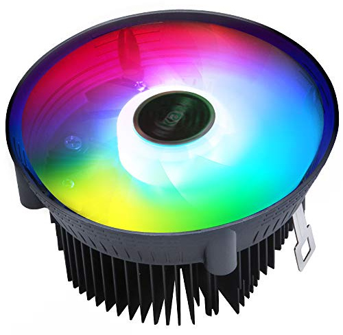 Akasa Vegas Chroma AM | RGB CPU-Kühler | für AMD AM5, AM4, AM3+ mit adressierbarem RGB-Lüfter | AK-CC1106HP01