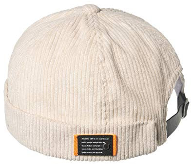 YAMEE Docker-Cap Herren Docker Mütze Damen Seemannsmütze Hafenmütze Herrenmütze Bikercap Hat Wandermütze Dockercap Kopfbedeckung Seemannskappe （Kopfumfang Größenverstellbar）