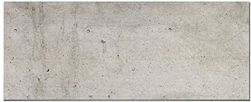 Panorama Frente de Cocina Adhesivo - Modelo Cemento Gris 60x100 cm - Vinilo Protector de Pared para Salpicaduras - Cenefa Decorativa Resistente al Calor y Agua