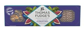 Thomas Fudge's Milk Chocolate Florentines - 150g x 8 - Perfect Sweet Delight