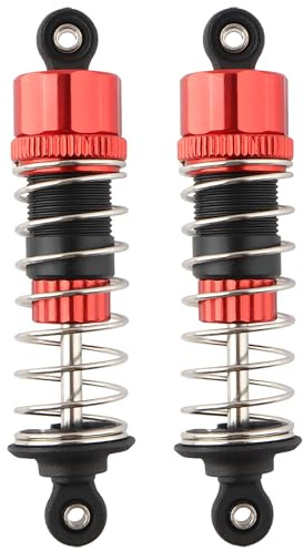 GDOOL RC Car Aluminum Capped Oil Filled Shock Kits 16500R Accessories Spare Parts for 16208 16209 H16E HP163S 1:16 Brushless RC Trucks Vehicle