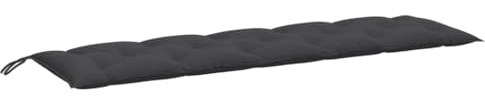 vidaXL Gartenbank-Auflage Melange Anthrazit 180x50x7 cm Stoff