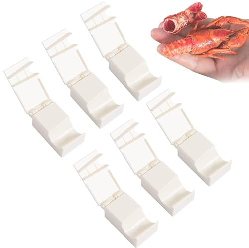 MAEXUS® Hummerkracker Schäler Kleiner, 6 Stück Hummer Kleiner Schäler Meeresfrüchte-Werkzeuge, Hummer Langustenschäler Hummerknacker für Families
